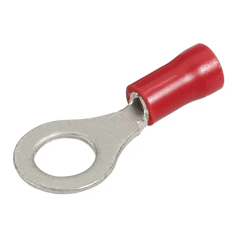 NARVA TERMINAL RED RING 6MM 16/PACK