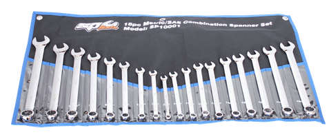 SP TOOLS 19PC ROE SPANNER SET METRIC 6-19MM