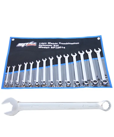 SP TOOLS 14PC ROE SPANNER SET METRIC 6-19MM