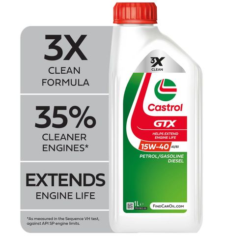 CASTROL GTX 15W-40 1L  3437477