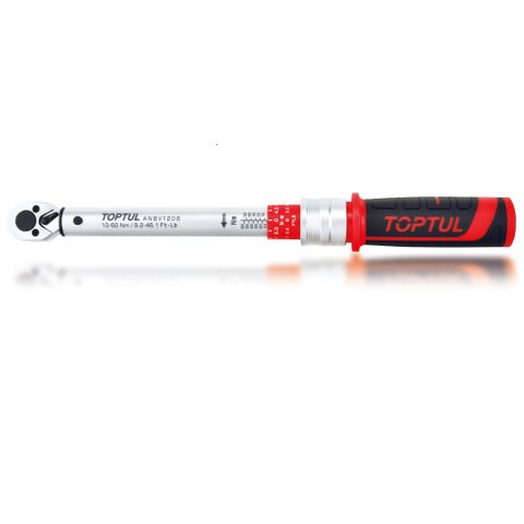 TOPTUL TORQUE WRENCH 3/8DR 10-60NM