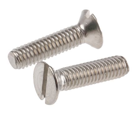 COUNTERSUNK SLOTTED SCREW 3/16