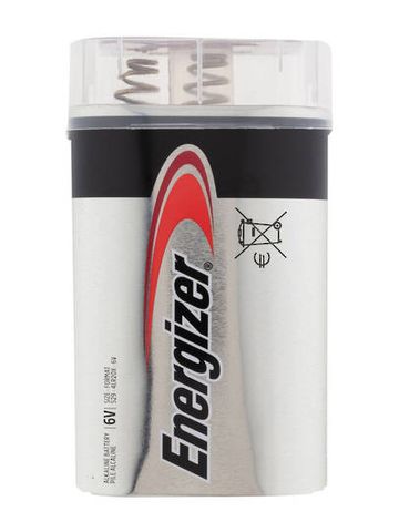 ENERGIZER 6V LANTERN BATTERY- SPRING 4LR20