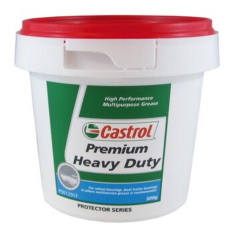 CASTROL PREMIUM HEAVY DUTY GREASE LMX 500G TUB 3384329