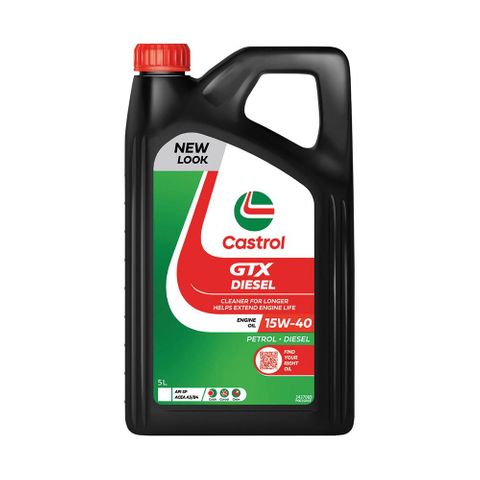 CASTROL GTX DIESEL OIL 15W-40  5L  3437069