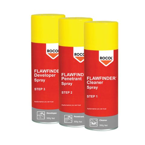 ROCOL FLAW FINDER KIT 3 PART
