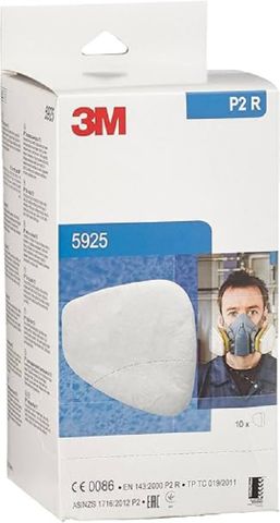 3M P2 PARTICULATE FILTER - 10 PAIRS PACK