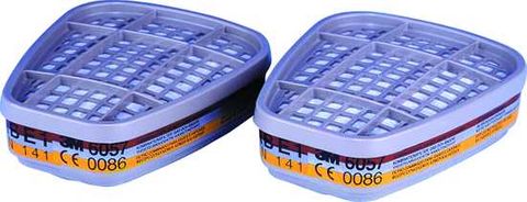 3M  CARTRIDGE PAIR - A1B1E1 VAPOUR & GAS