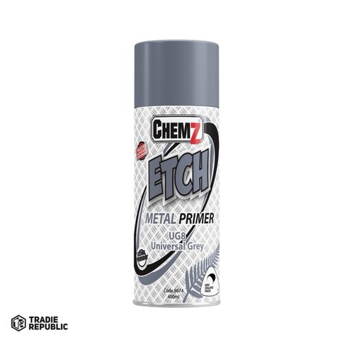 CHEMZ UR10 ETCH-IT PRIMER GREY 400ML