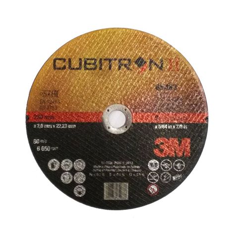 3M CUBITRON CUT- OFF DISC 230 X 2 X 22