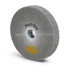 3M SCOTCHBRITE HP WHEEL FINE 4S 150 X 50 X 14 WASHERED