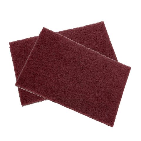 3M SCOTCHBRITE PAD 230 X150MM MAROON VERY FINE