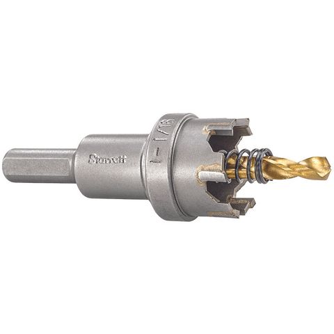 STARRETT TCT HOLESAW 27MM  [ STAINLESS SHEET METAL 5MM ]