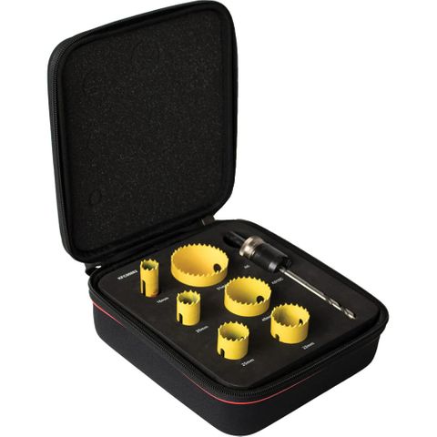 STARRETT 7PC ULTIMATE ELECT FC HOLESAW SET16-51MM