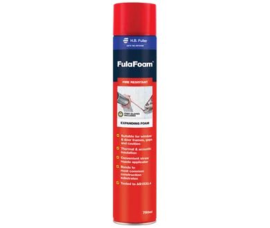 H.B FULLER FULAFOAM FIRE RESISTANT 750ML