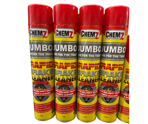 CHEMZ RAPID DELIVERY BRAKE CLEANER 750ML