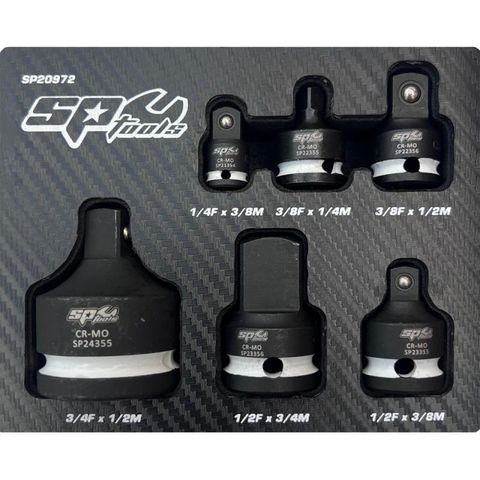 SP TOOLS 6PC IMPACT ADAPTER SET
