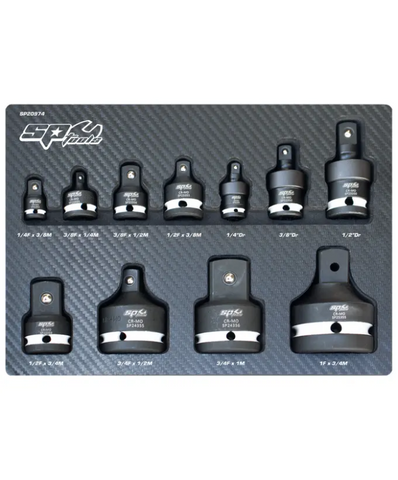 SP TOOLS 11PC IMPACT ADAPTER SET