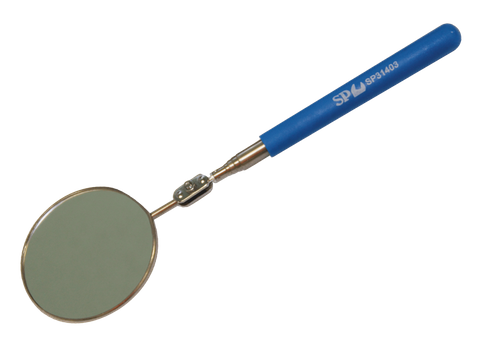 SP TOOLS TELESCOPIC INSPECTION MIRROR 82MM DIA X 800