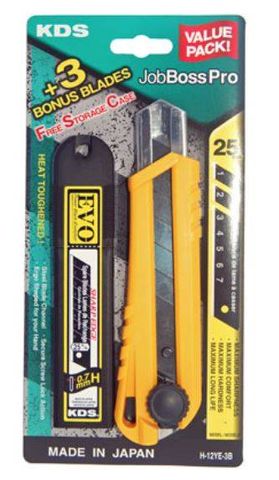 KDS EVO SNAP BLADE KNIFE 25MM SL JOB BOSSPRO