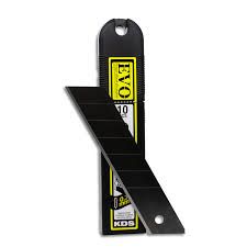 KDS EVO BLACK BLADE FOR 25MM SNAP KNIFE 10/PACK