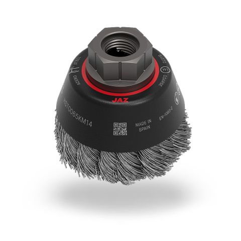 JAZ TWIST KNOT CUP BRUSH 125MM M14 TT1251LM14