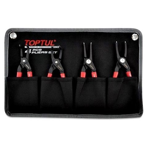 TOPTUL 4PC HEAVY DUTY CIRCLIP PLIER SET