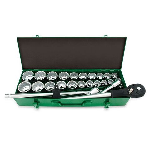 TOPTUL 26PC 3/4DR SOCKET SET MM/AF