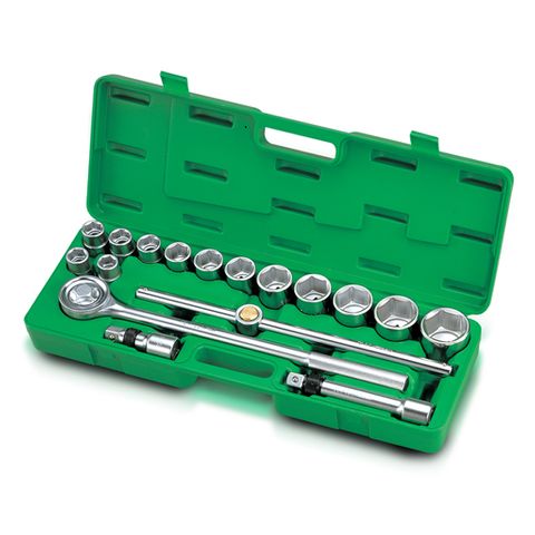 TOPTUL 17PC 3/4DR SOCKET SET MM