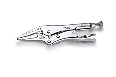 TOPTUL LONG NOSE LOCKING PLIER 6IN