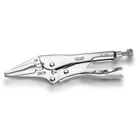 TOPTUL LONG NOSE LOCKING PLIER 9IN