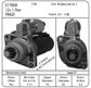 STR 12V 1.7KW SUIT 911 PORSCHE 1999-2008