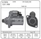 STR 12V 1.1KW 10Th CCW VALEO VW