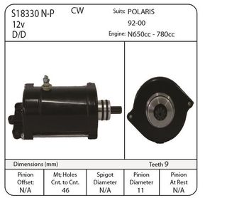 STR MITSI 12V CW - POLARIS