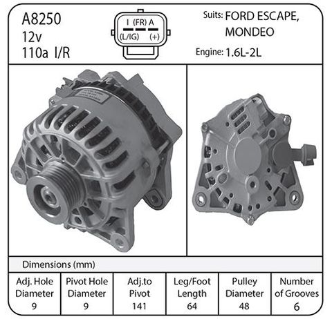 ALT FORD MONDEO /ESCAPE