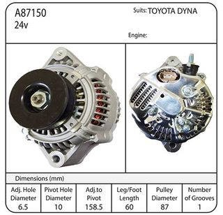 ALT,TOY,ND, IR/IF 24V 50A