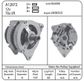 ALT 12V 70A R/H A115 LUCAS