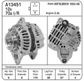 ALT 12V 70A MITSUBISHI 1992-96 2.4L 4G64