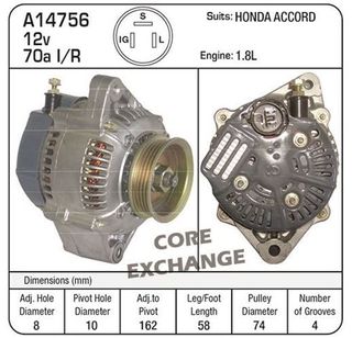 ALT 12V 70A HONDA ACCORD