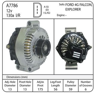 ALT FORD 4G TRI MOUNT FALCON / EXPLORER