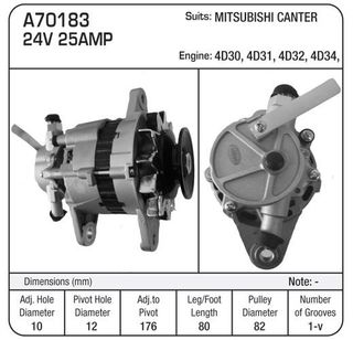 ALTERNATOR 24V MITSI CANTER VAC