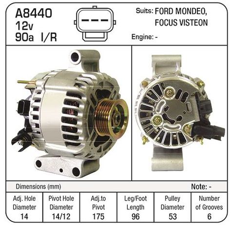 ALT,  Visteon  Focus & MONDEO