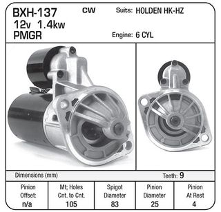 STR 202 HOLDEN..HK-VK 1969-86