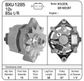 ALT 12V 85A GM/BOSCH MOUNT VN V8