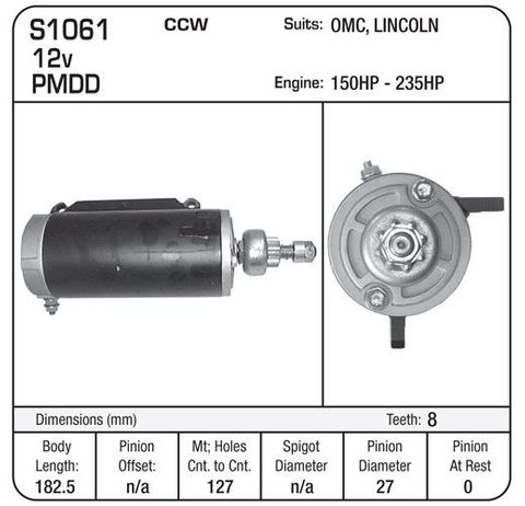 STR OMC 150HP-235HP