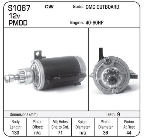 STR OMC 40-60HP
