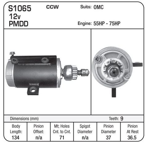 STR OMC 55-75HP