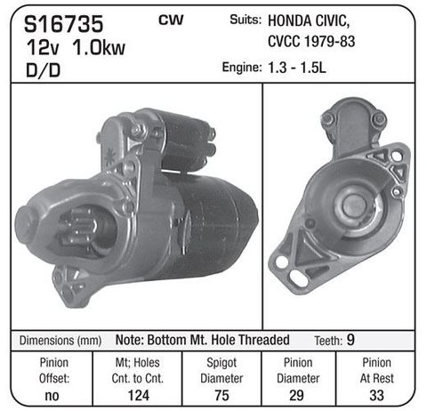 STR.HONDA CIVIC-CVCC 1979-83