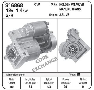 STR HOLDEN MANUAL3.8L VN VP VR
