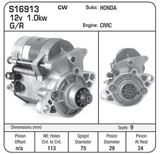 STR G/R ND HONDA CIVIC